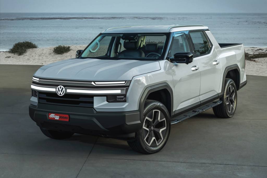 Esta é a nova Volkswagen Amarok 2027 que virá ao Brasil
