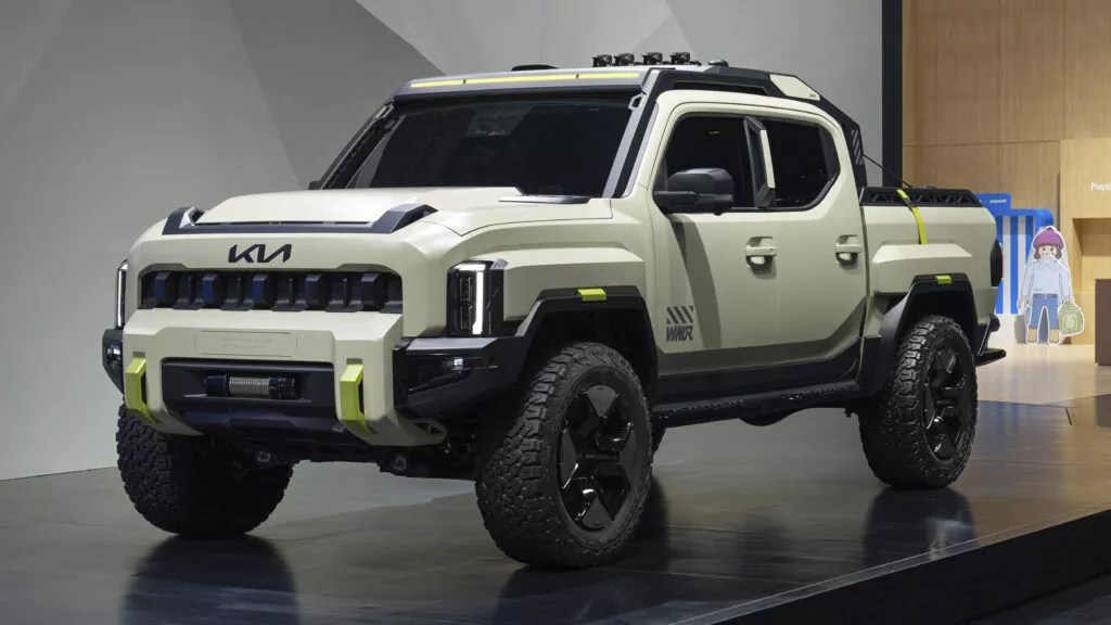 Kia apresenta versão off-road da picape Tasman na Coreia do Sul