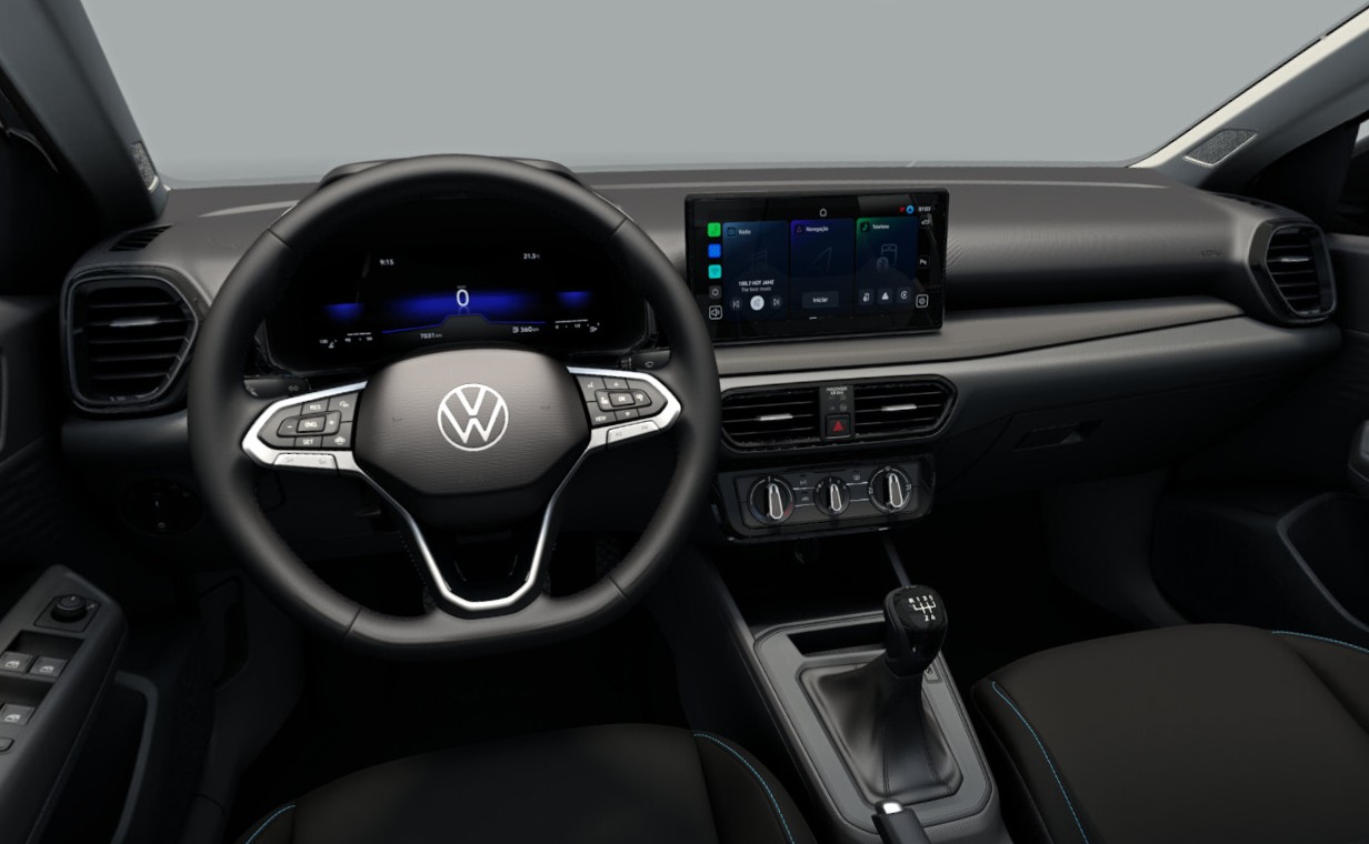 Interior do VW Tera TSI MT