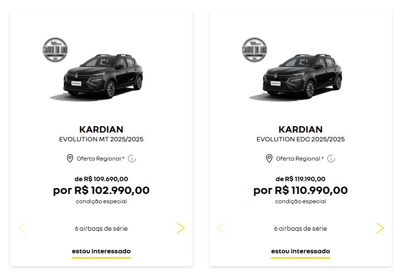 Ofertas do Kardian Evolution em S&atilde;o Paulo
