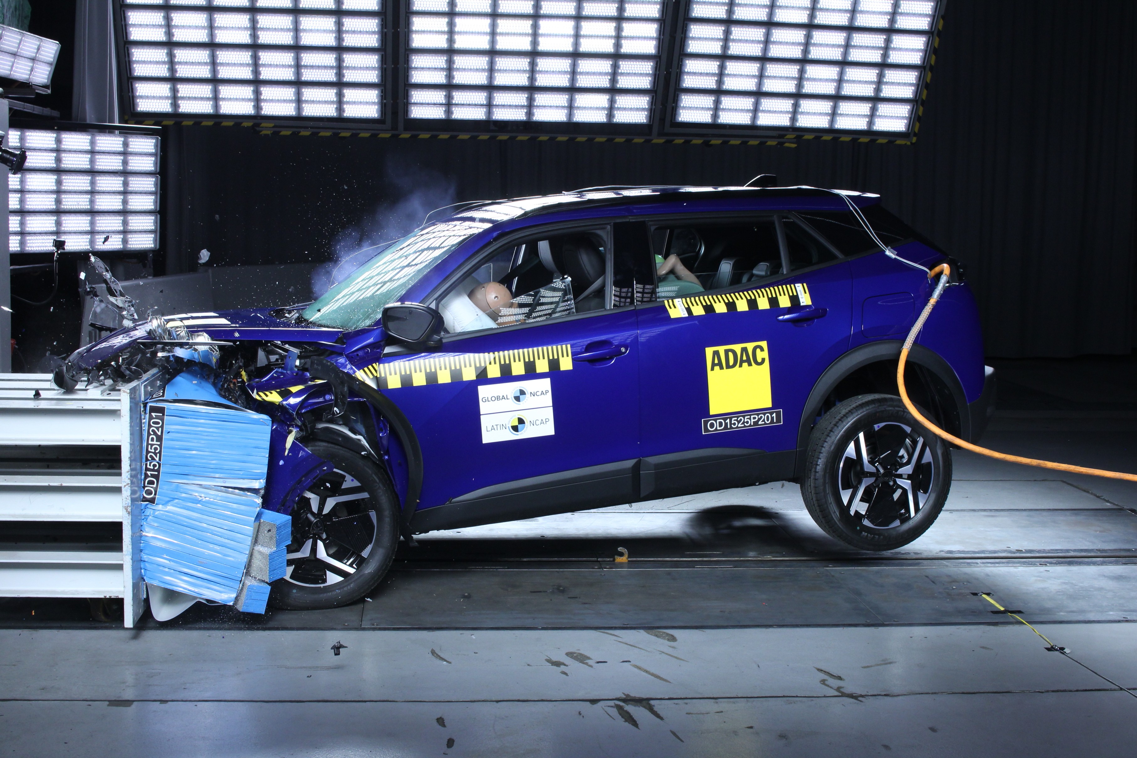 Peugeot 2008 no Latin NCAP