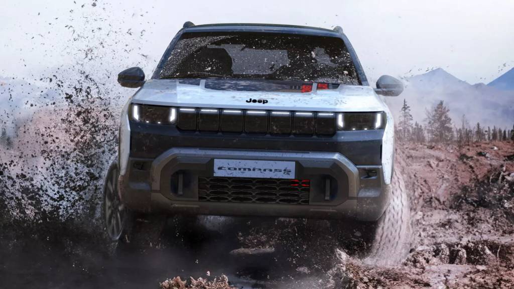 Novo Jeep Compass revela interior com truque para evitar sujeiras