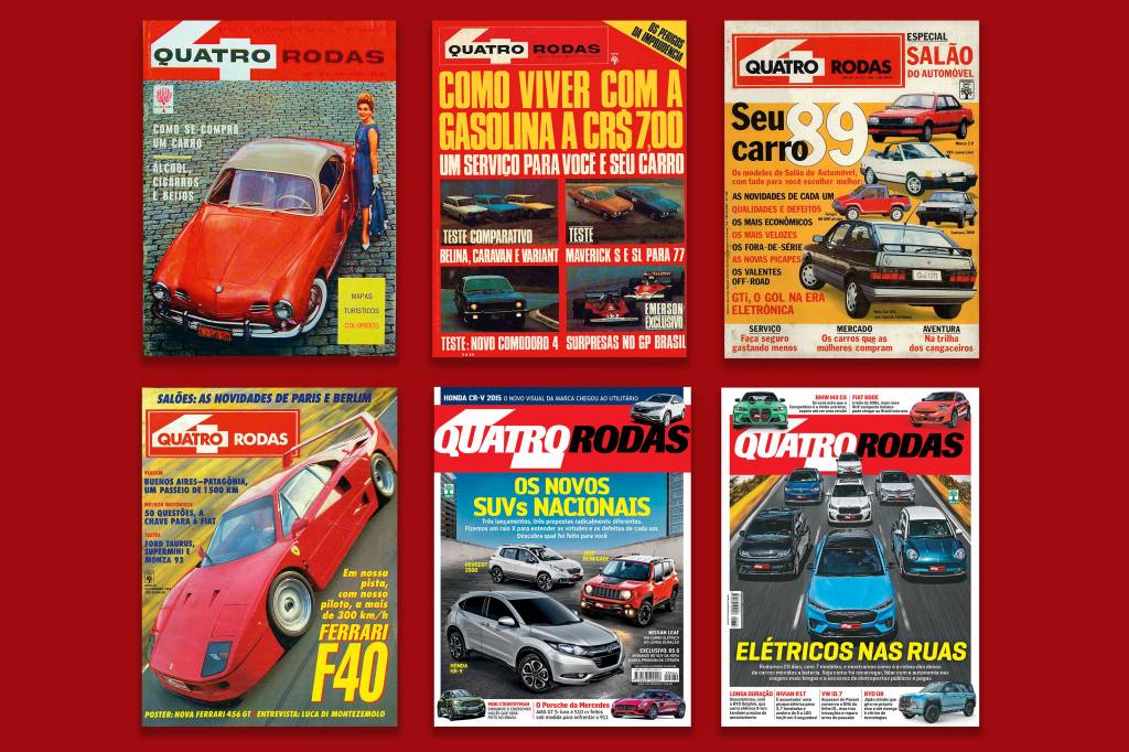 Como a indústria automotiva evoluiu ao longo dos 65 anos da Quatro Rodas