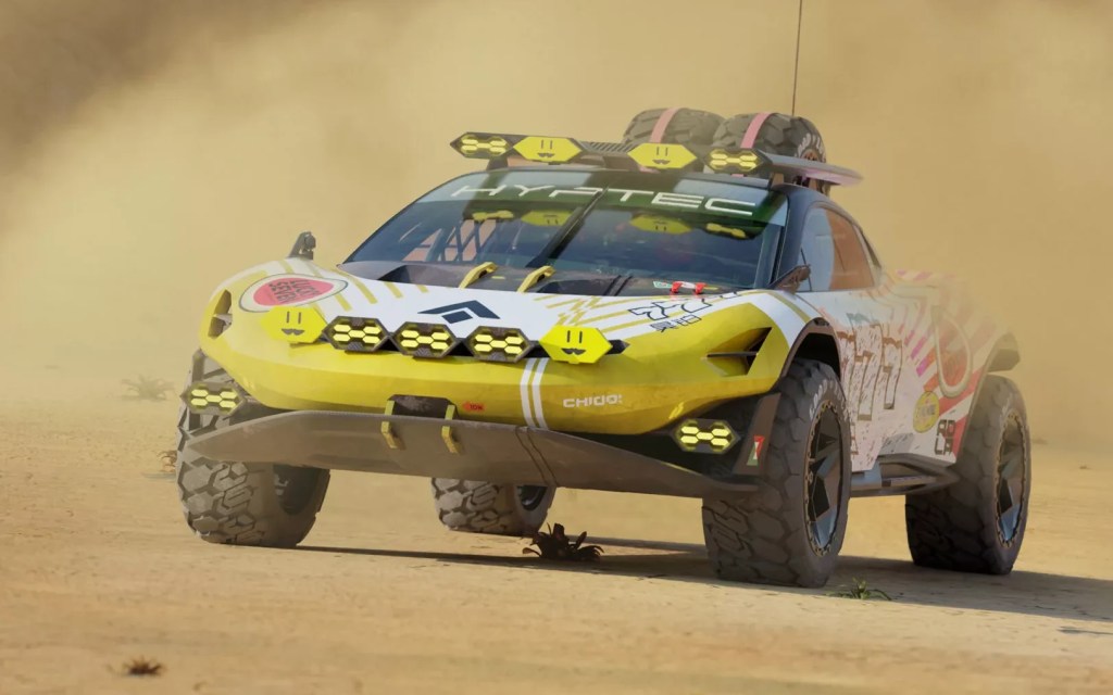 GAC Hyptec SSR Baja é um elétrico de 1.000 cv para correr no deserto