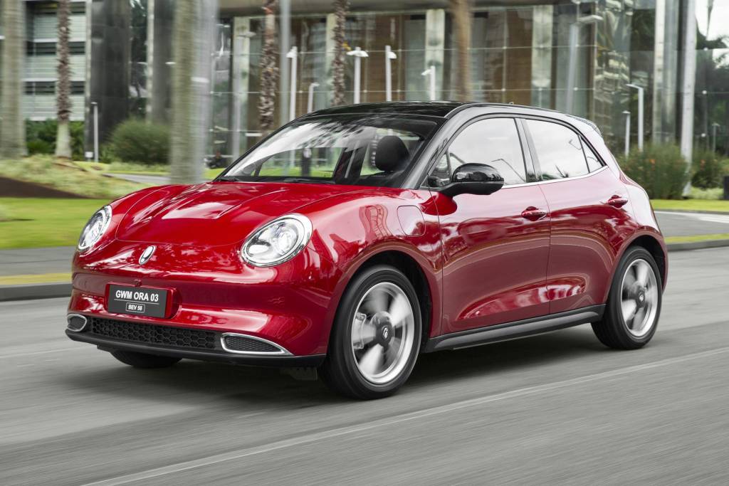 Mais barato que BYD Dolphin: GWM Ora 03 tem redução de R$ 20.000 após Ora 5