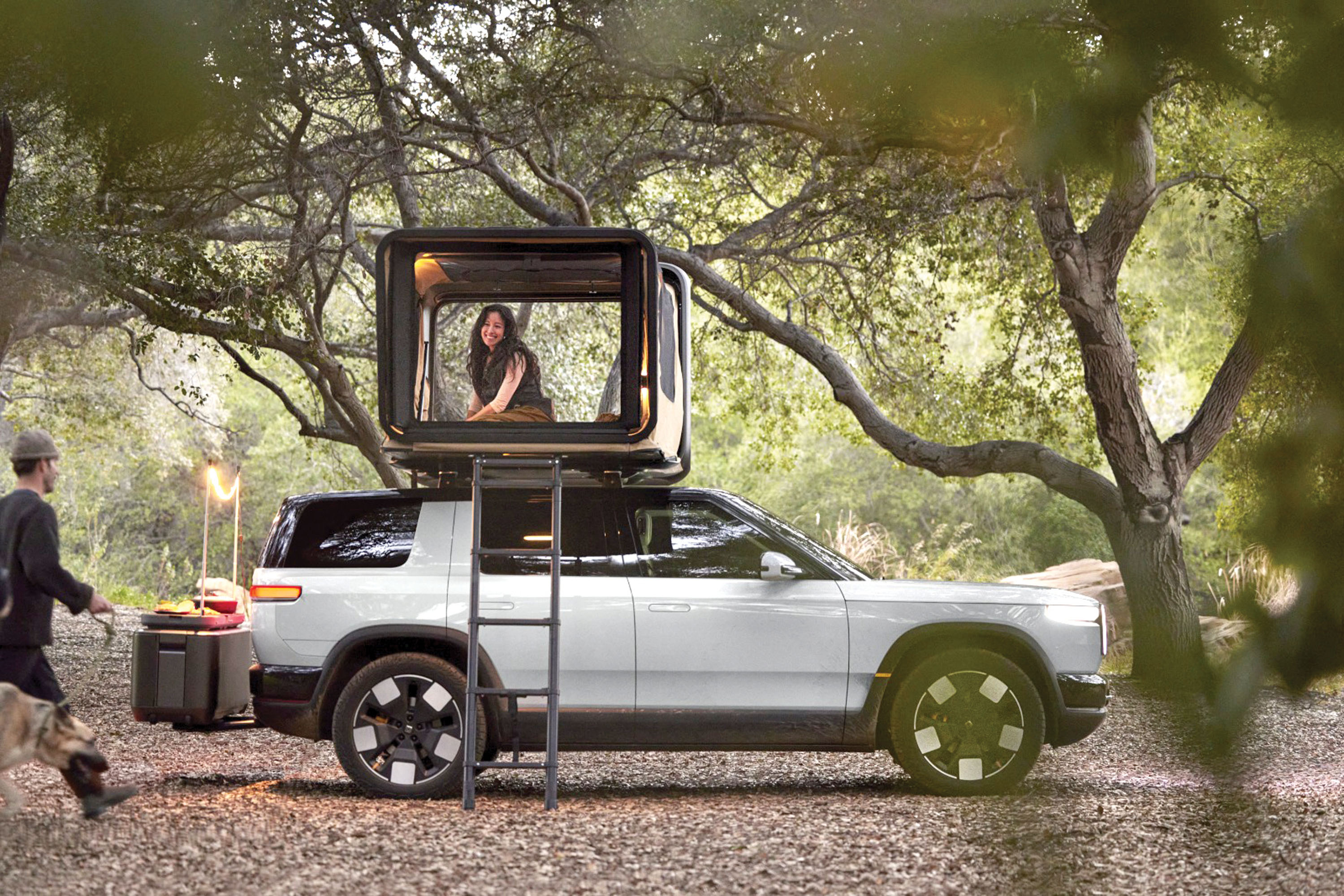 Rivian Camping