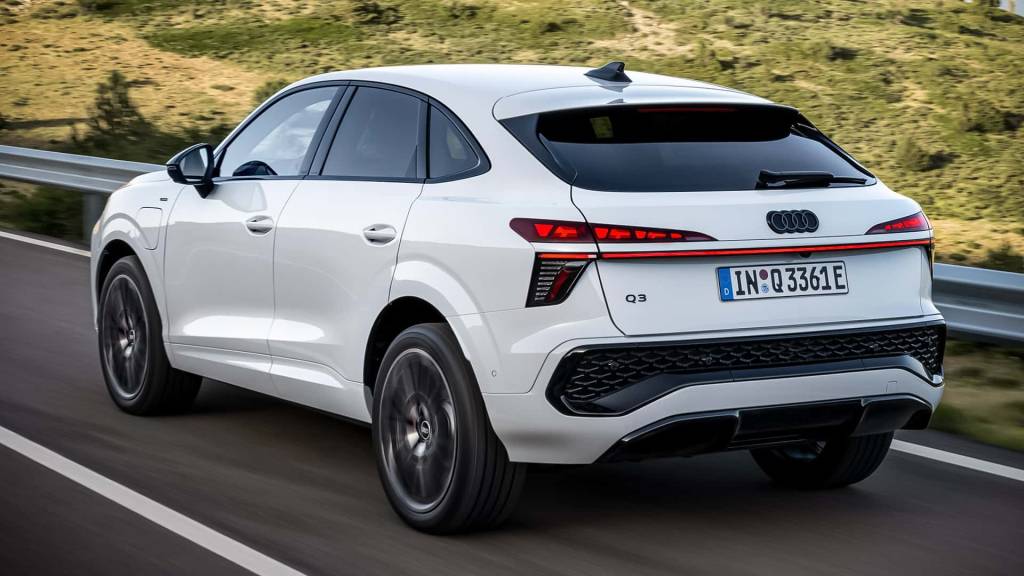 Novo Audi Q3 Sportback defende estilo cupê com aerodinâmica e o ruído melhores