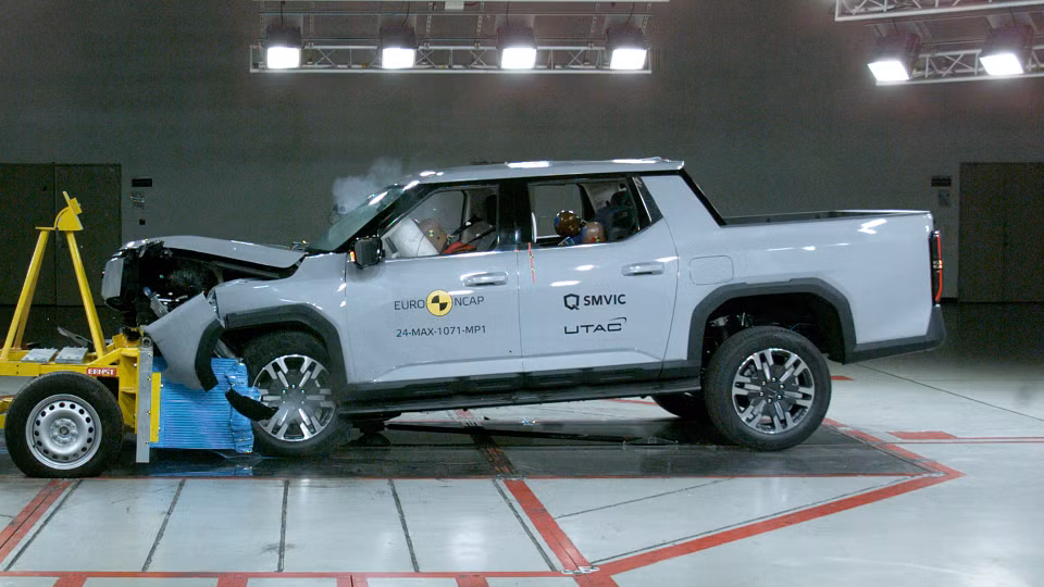 Picape chinesa que será a nova VW Amarok recebe cinco estrelas em segurança