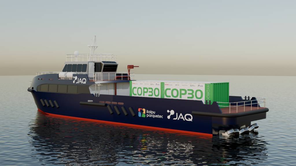 Primeiro barco a hidrogênio do mundo usa tecnologia da GWM e estará na COP30