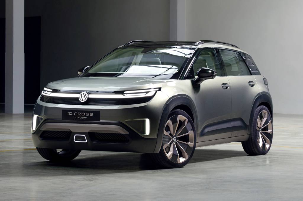 Volkswagen ID.Cross é T-Cross elétrico mais potente que Tiguan