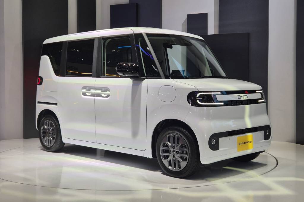 BYD Racco é elétrico menor que Dolphin Mini para ofensiva chinesa no Japão