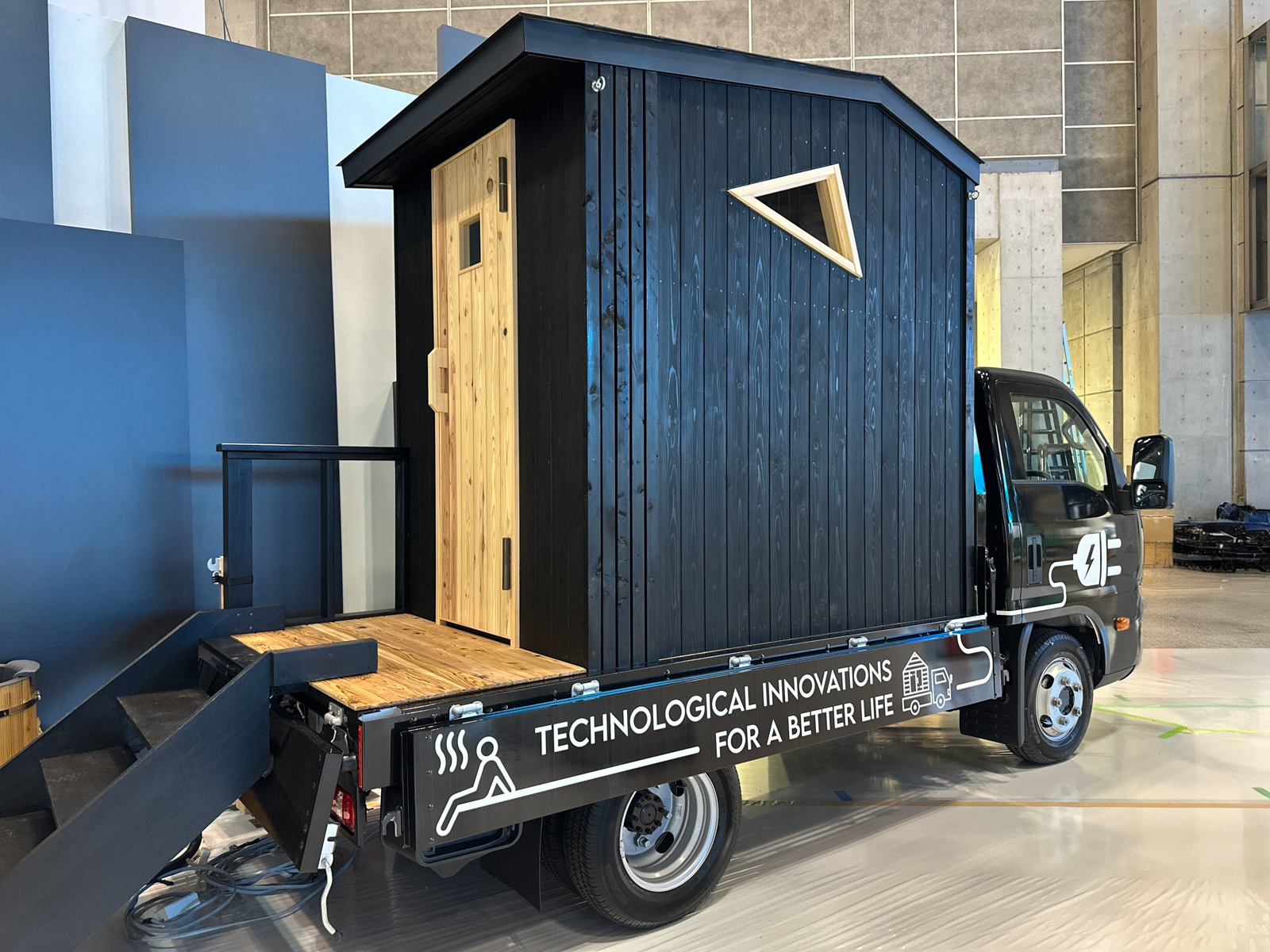 BYD T35 tem demonstra&ccedil;&atilde;o do V2L com sauna