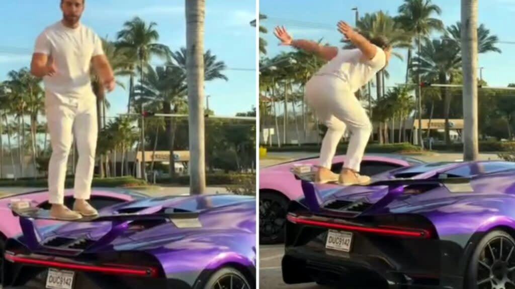 Bugatti Chiron Pur Sport batido