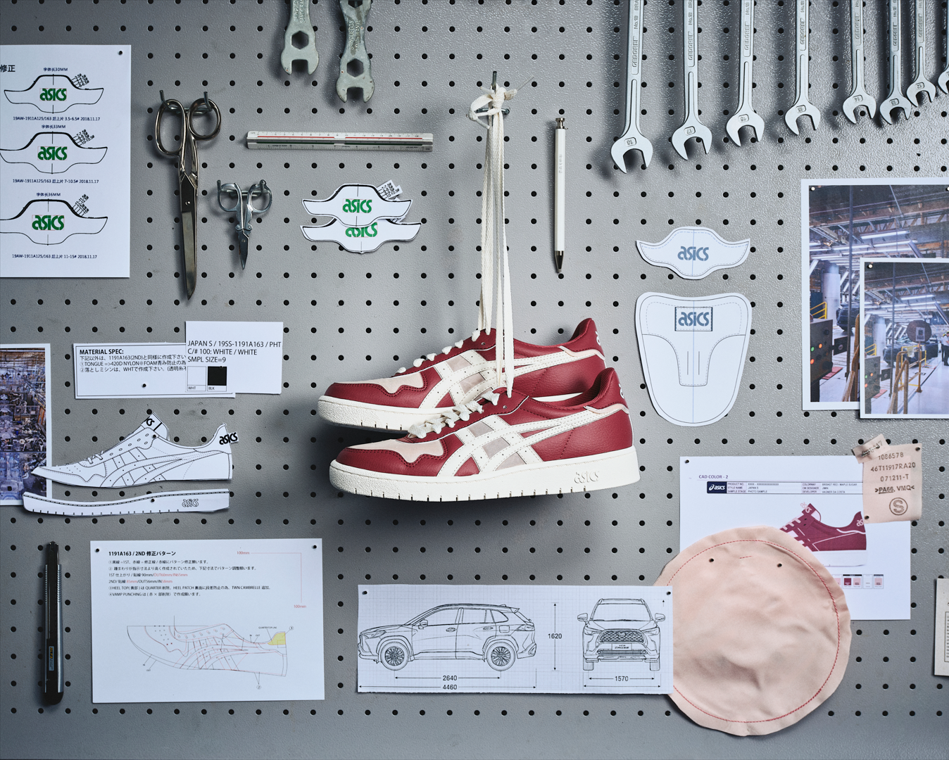 Estes tênis da Asics são feitos com airbags da Toyota e estão à venda no Brasil
