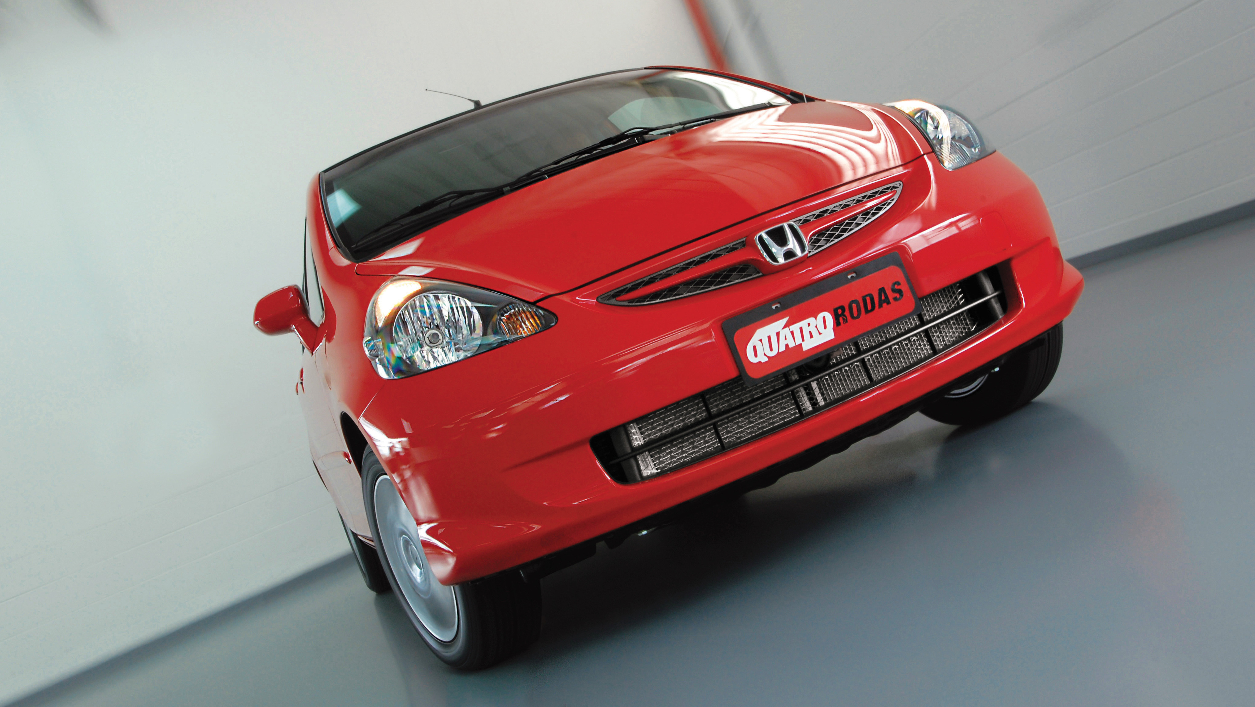 Honda Fit 2007 vermelho