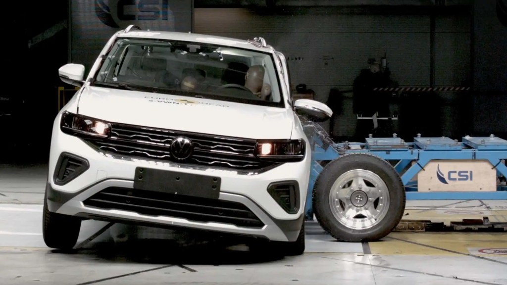 VW T-Cross tem nota rebaixada para três estrelas em segurança na Europa