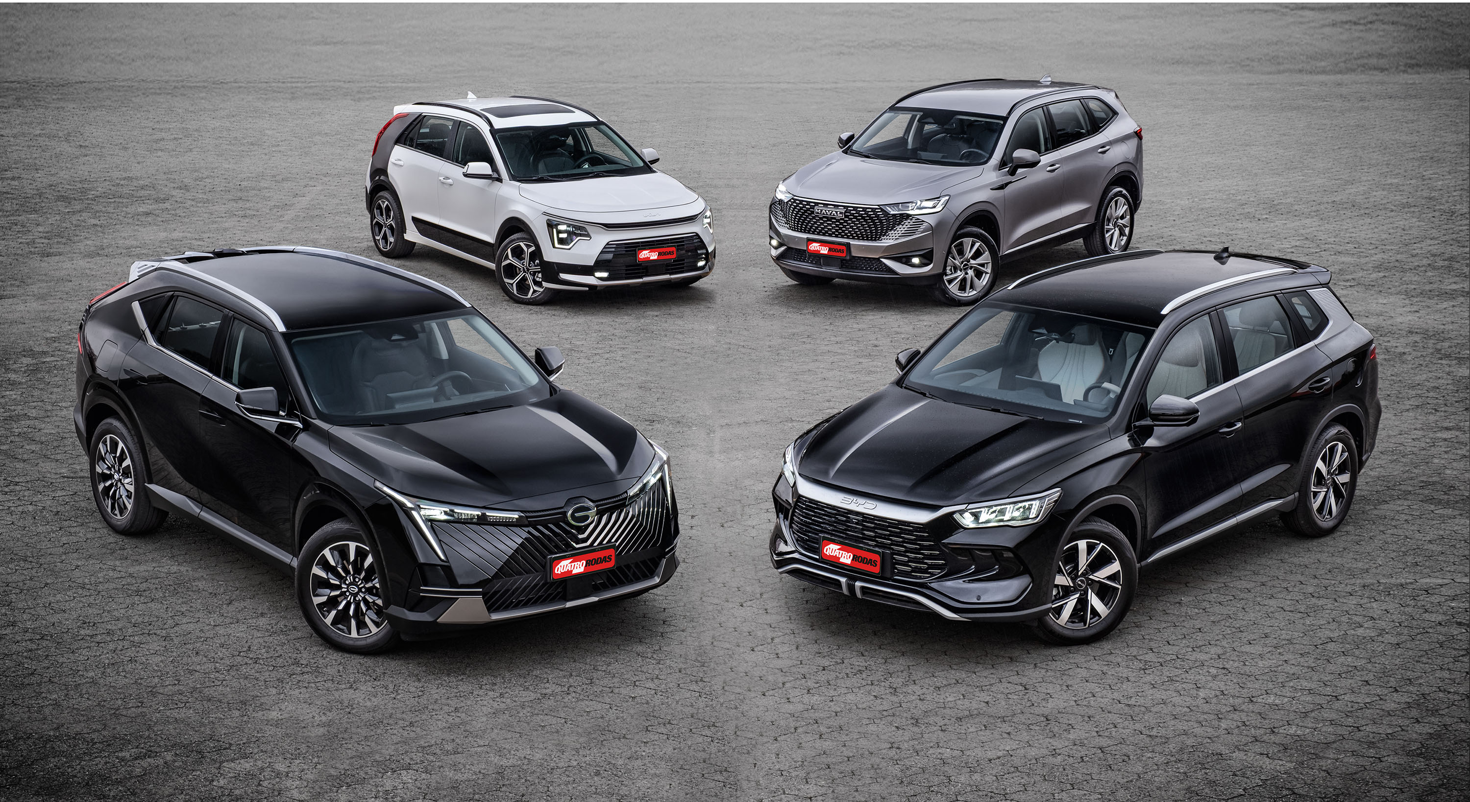 COMPARATIVO | byd song pro gs x gac gs4 premium x gwm haval h6 one x kia niro ex