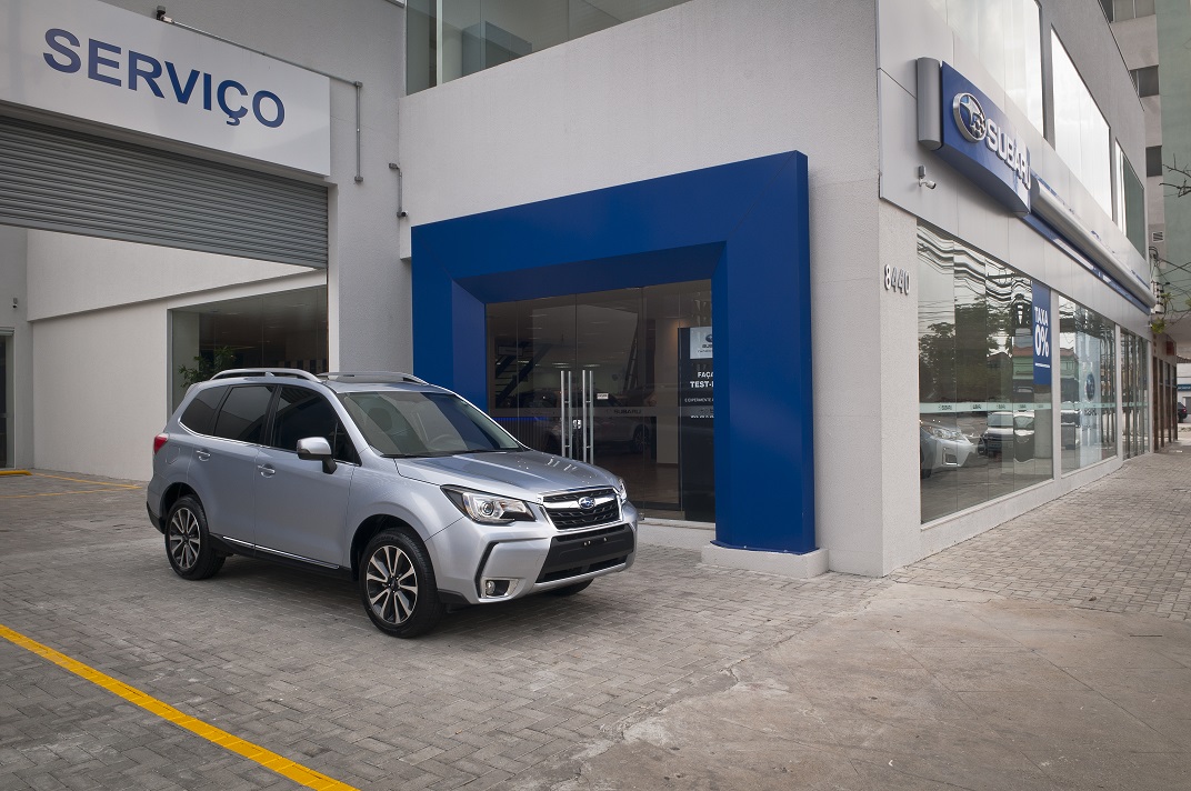 Caoa Subaru Brooklin na sua inaugura&ccedil;&atilde;o, em 2017