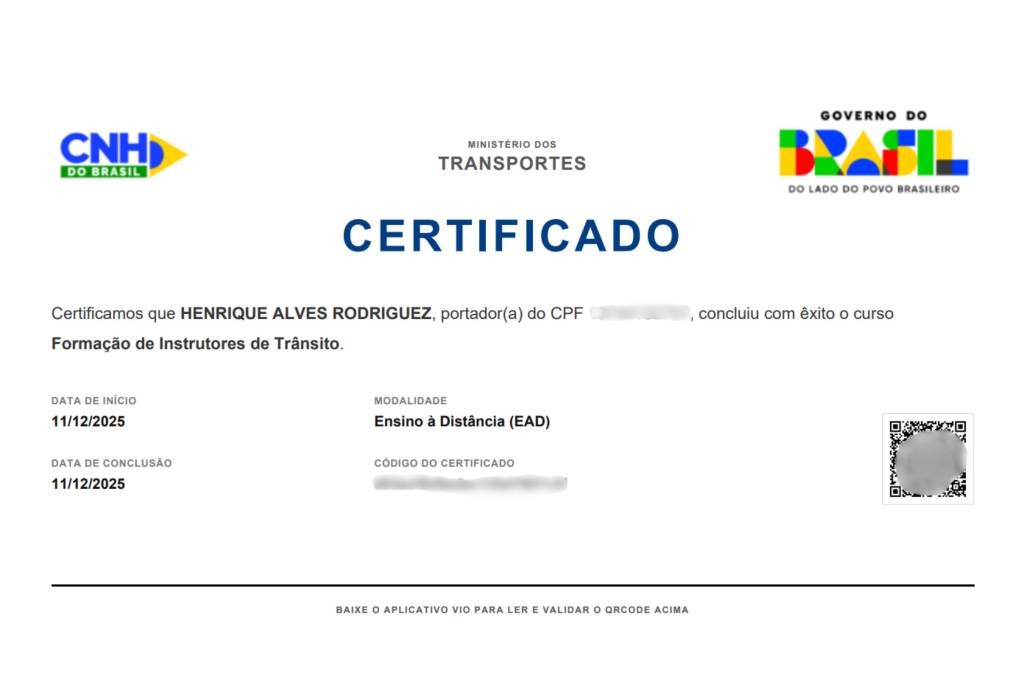 CNH do Brasil: como me tornei instrutor de trânsito em menos de uma hora e pelo celular