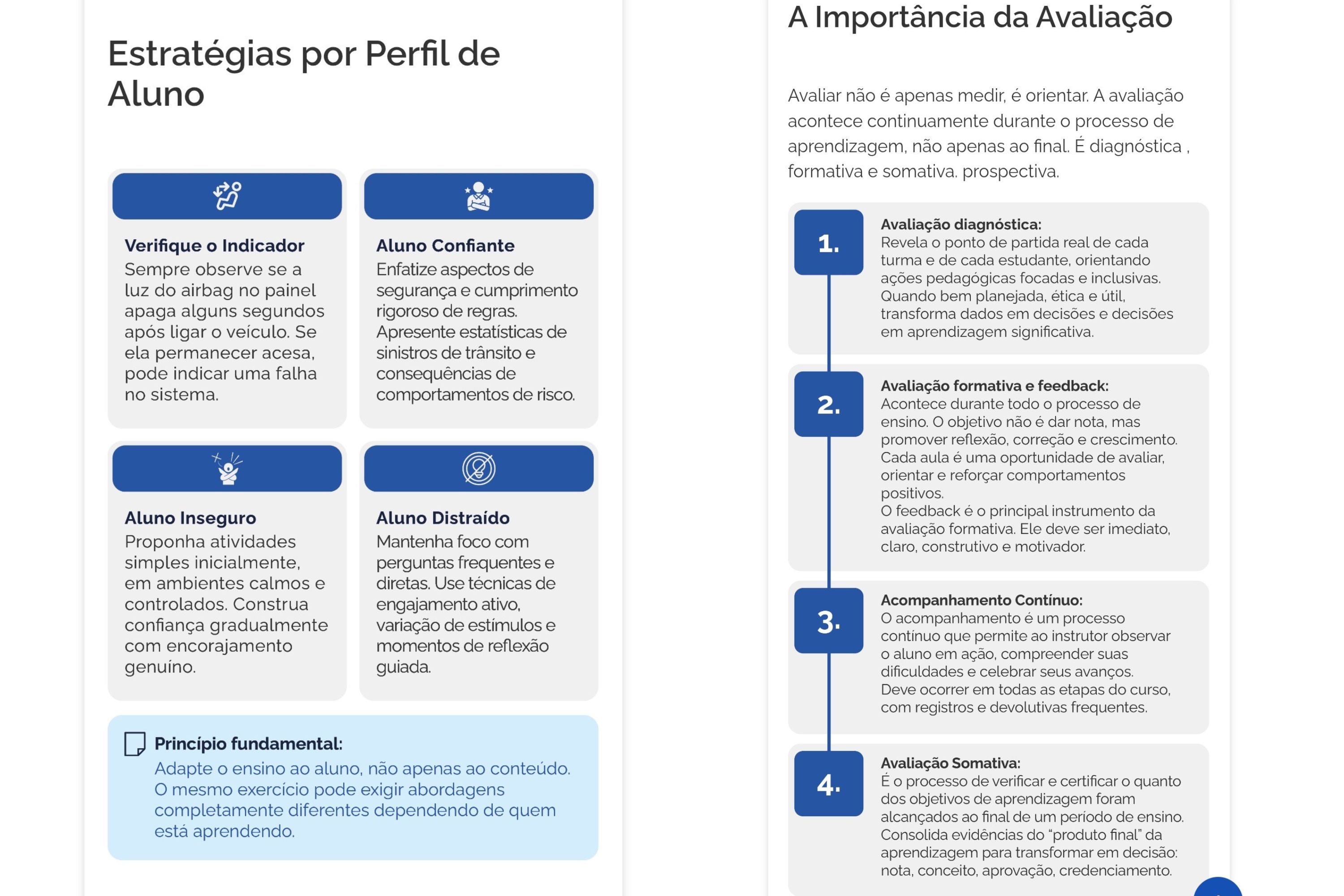 Curso de instrutor de tr&acirc;nsito