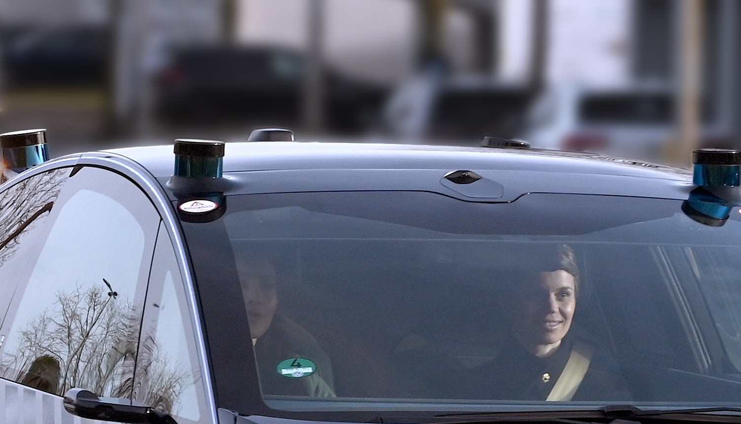 Gen.Urban sendo testado nas ruas de Wolfsburg