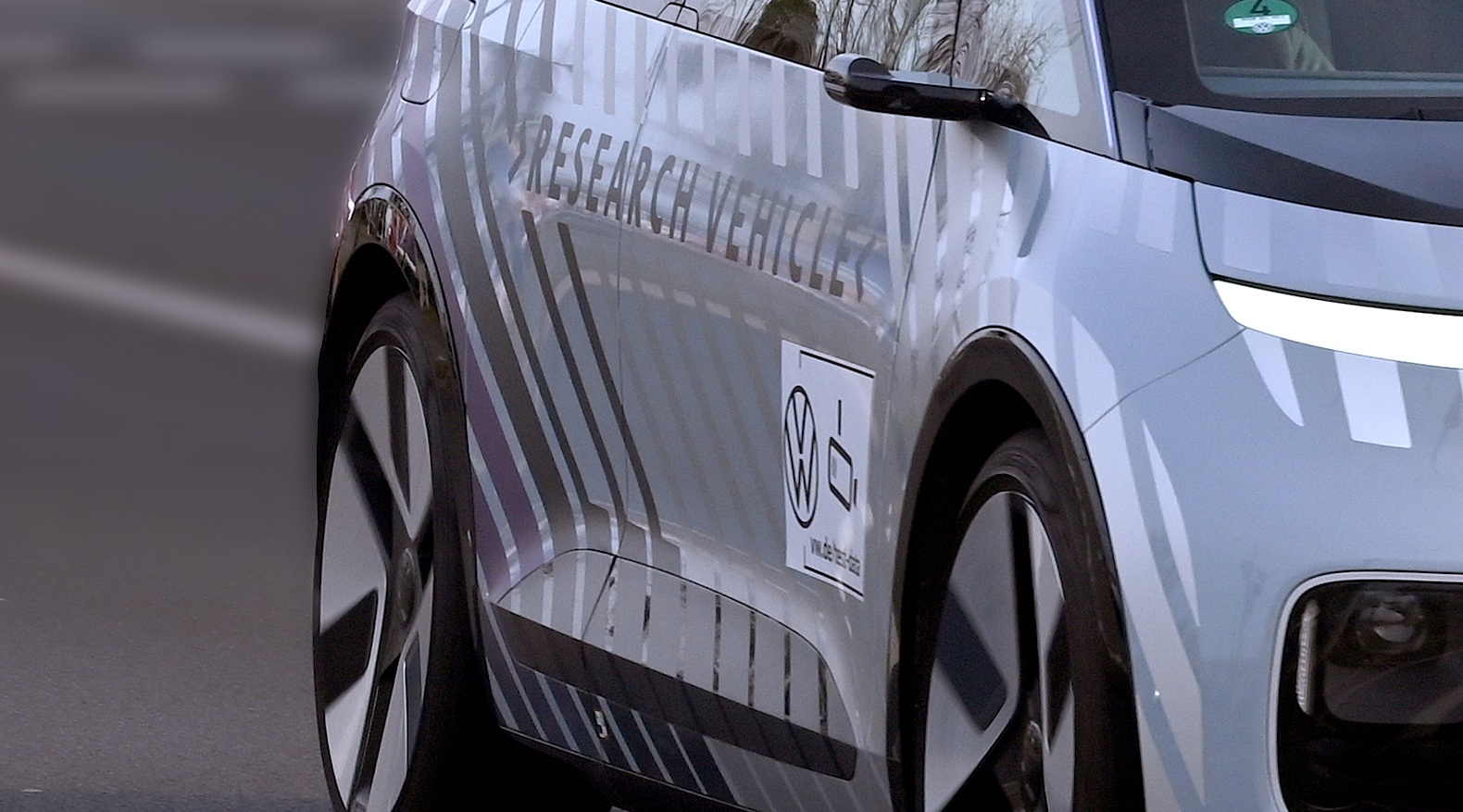 Gen.Urban sendo testado nas ruas de Wolfsburg