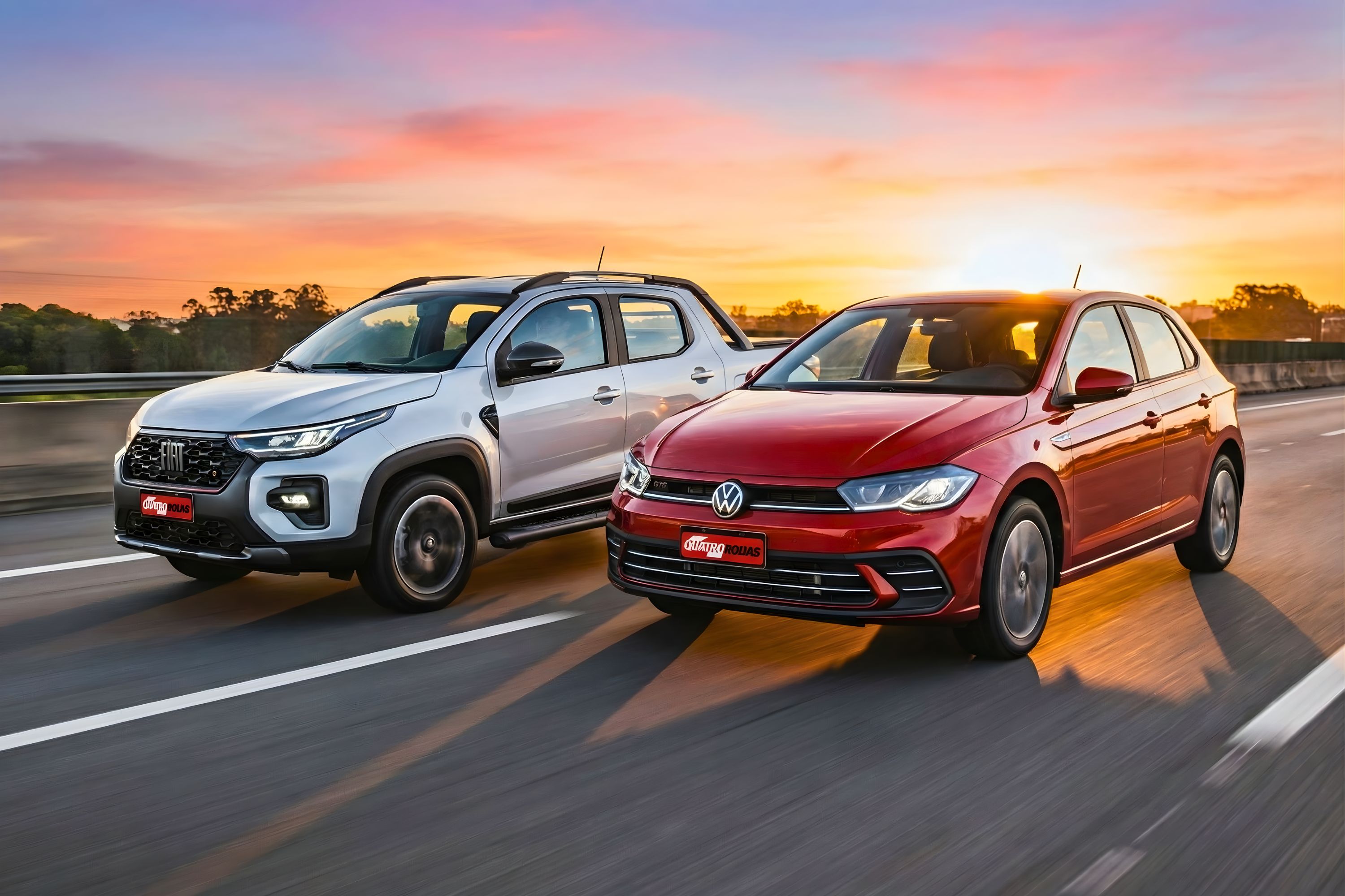 Fiat Strada e VW Polo, os carros mais vendidos do Brasil em 2025