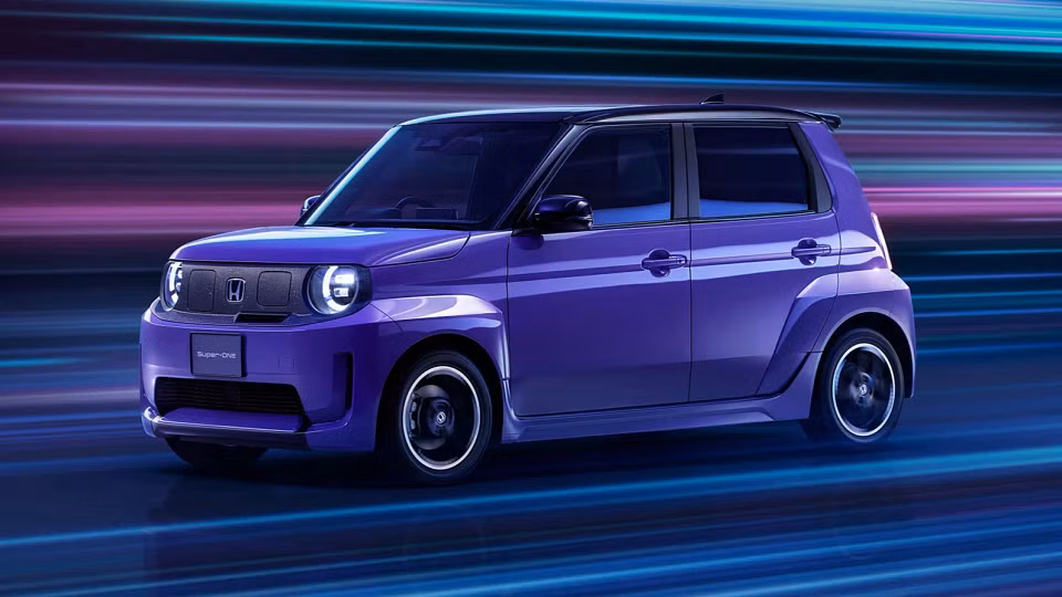 Honda Super-One é um elétrico retrô com tamanho de Dolphin Mini