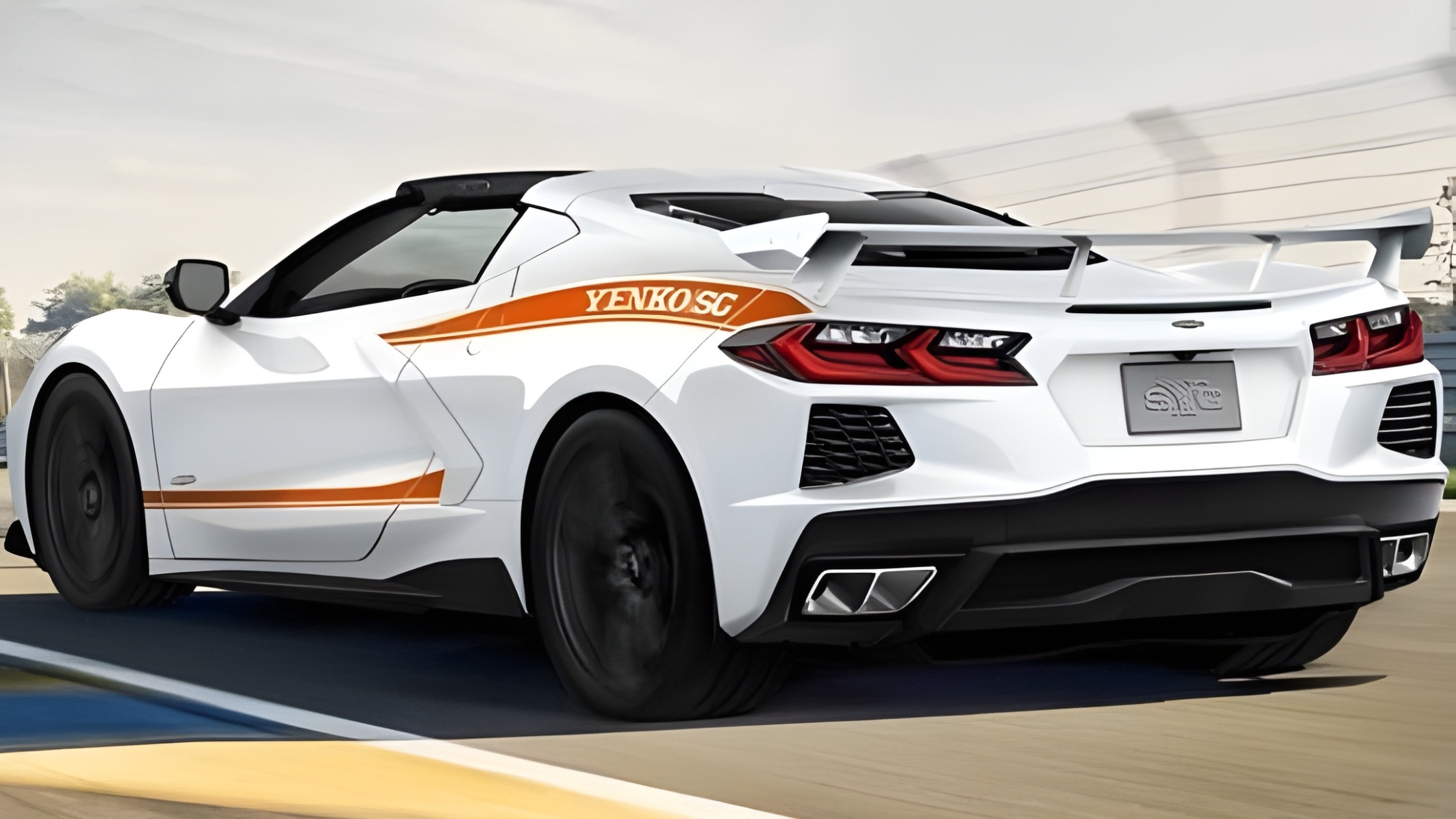 2026 YenkoSC Twin Turbocharged C8 Corvette E-Ray