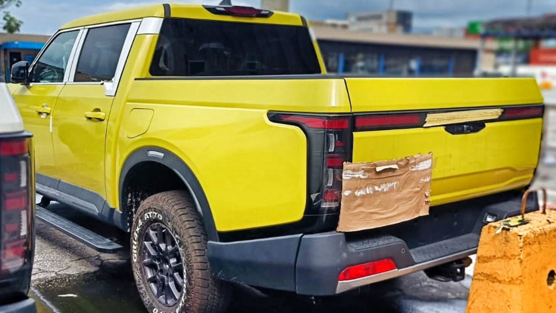 Frontier Pro no porto de Santos