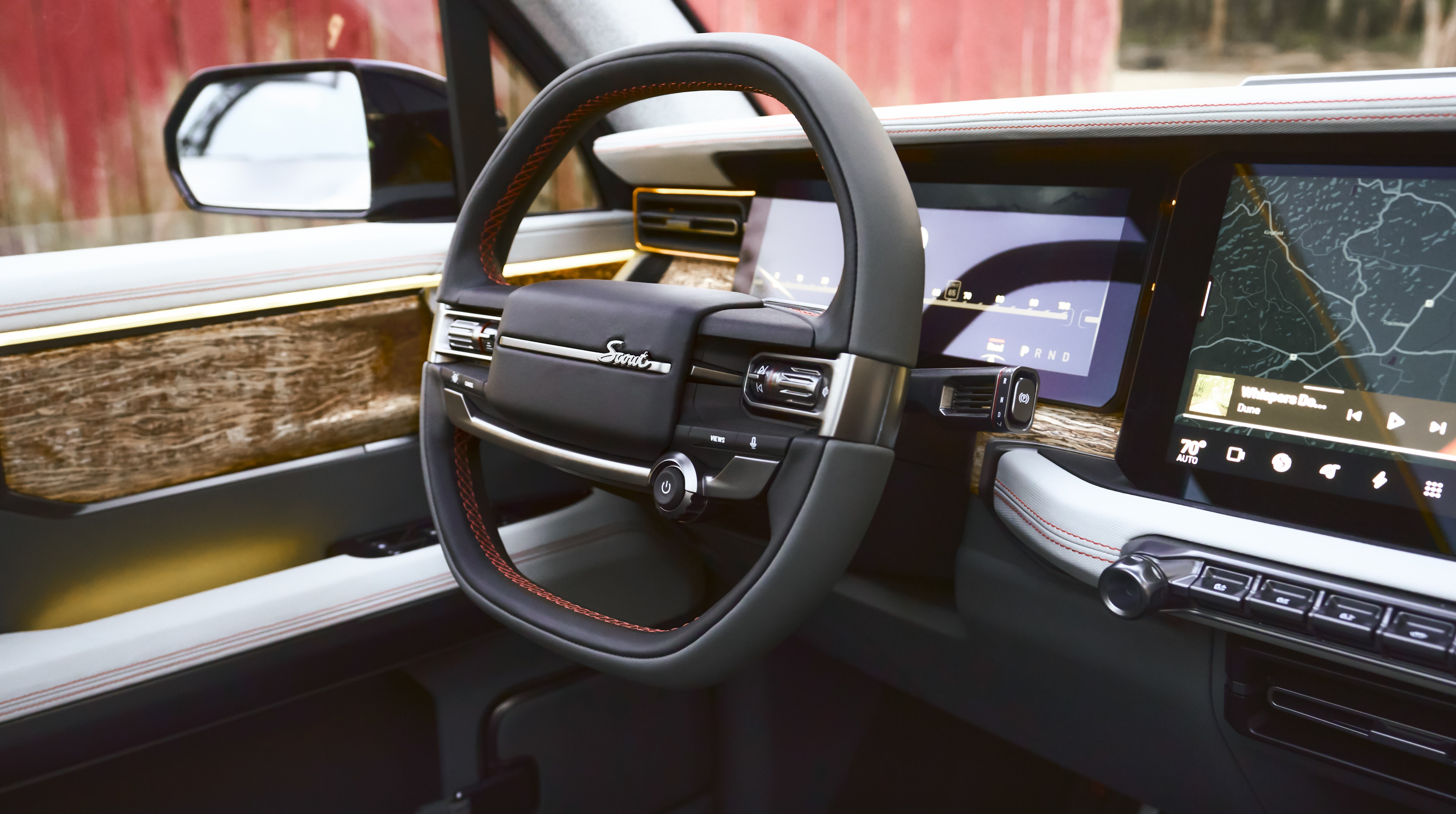 Interior do Scout Traveler