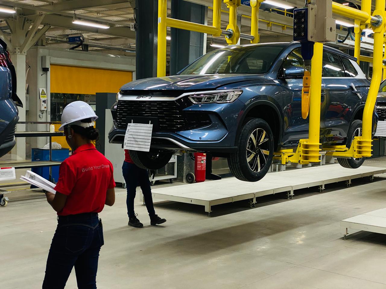 F&aacute;brica da BYD em Cama&ccedil;ari (BA)