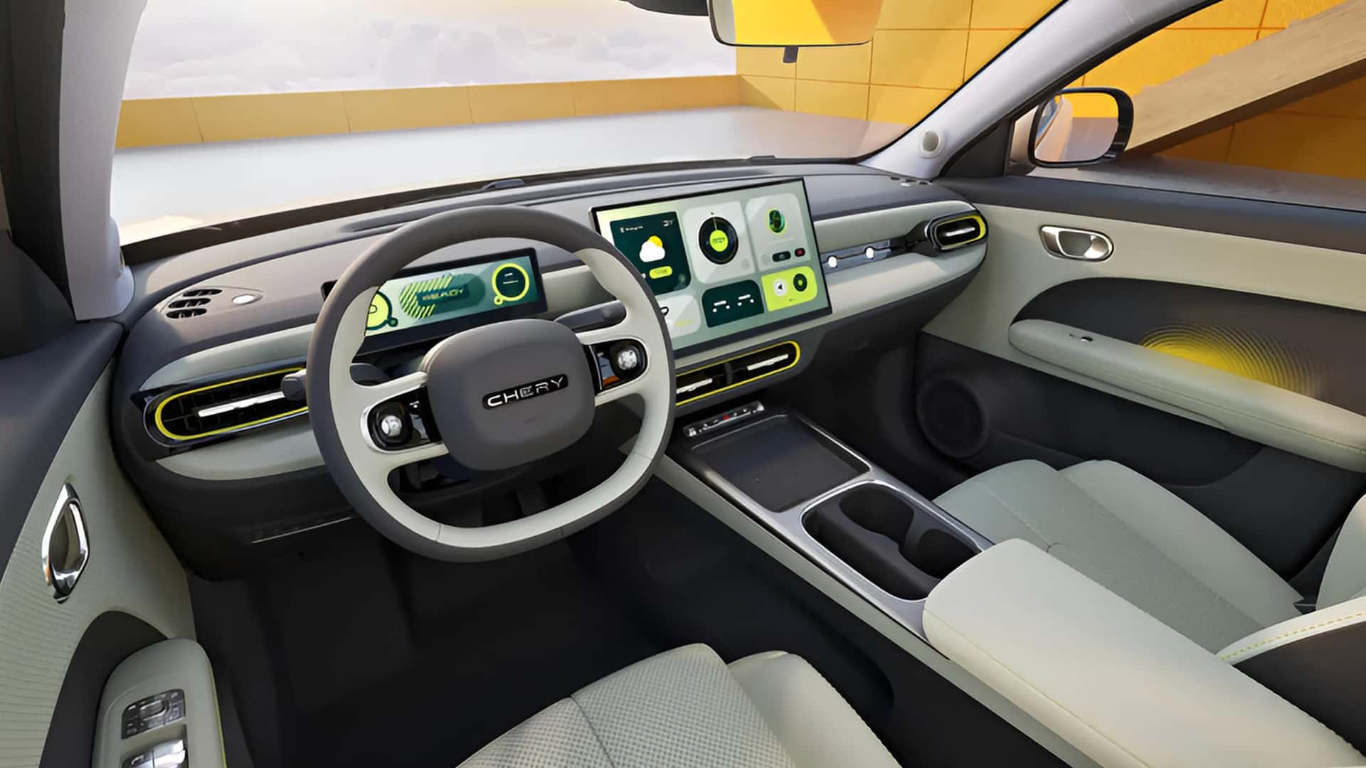 Chery QQ3 interior