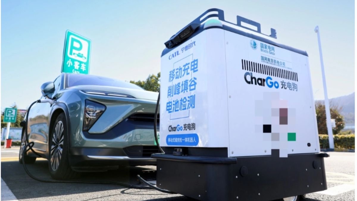 Carregador Robo Carro el&eacute;trico Chargo Eraergy