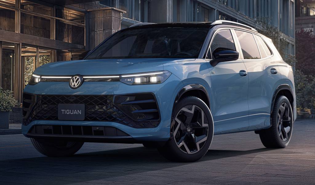 Novo VW Tiguan chega ao Brasil com versão R-Line de 272 cv e tração integral ​