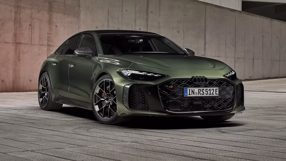 Audi RS5 2026 cresce em potência, autonomia e pesa mais do que uma Ranger