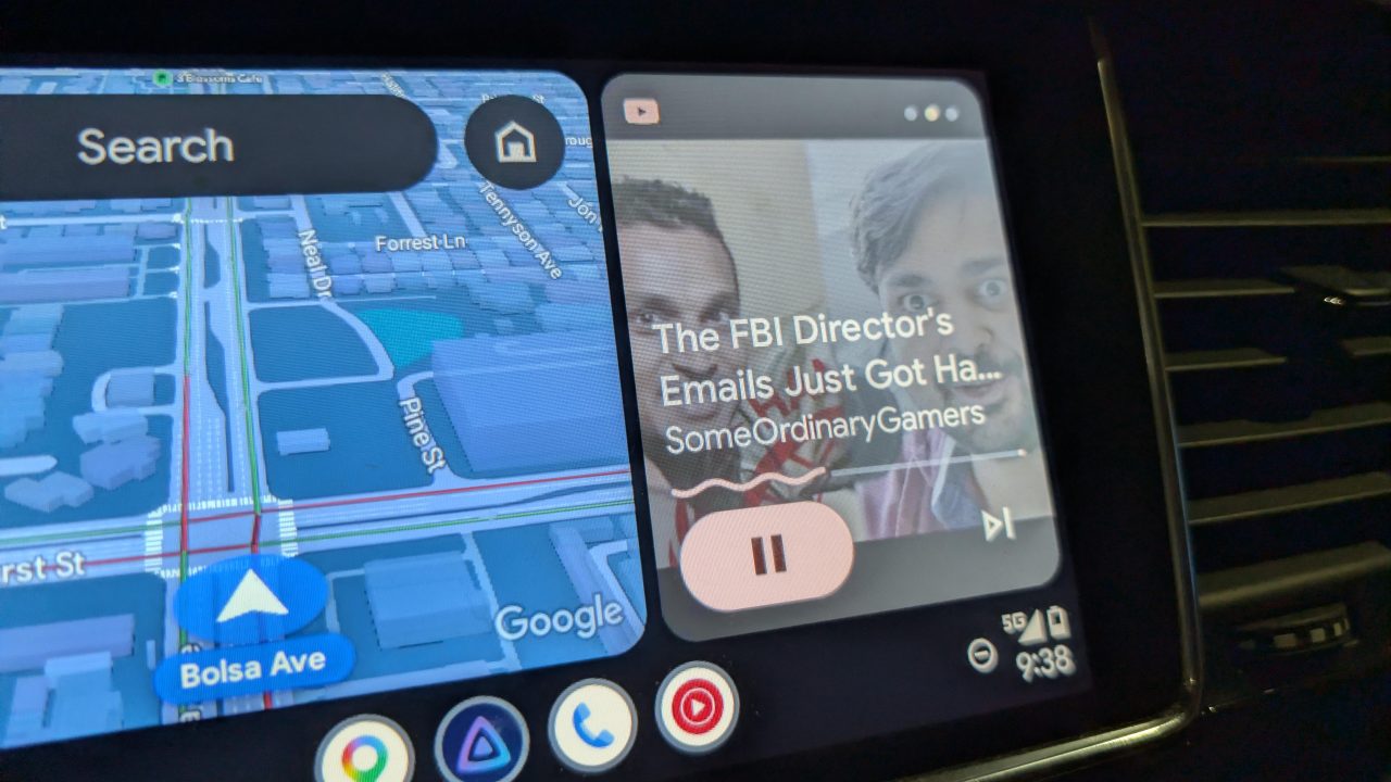 Android Auto YouTube