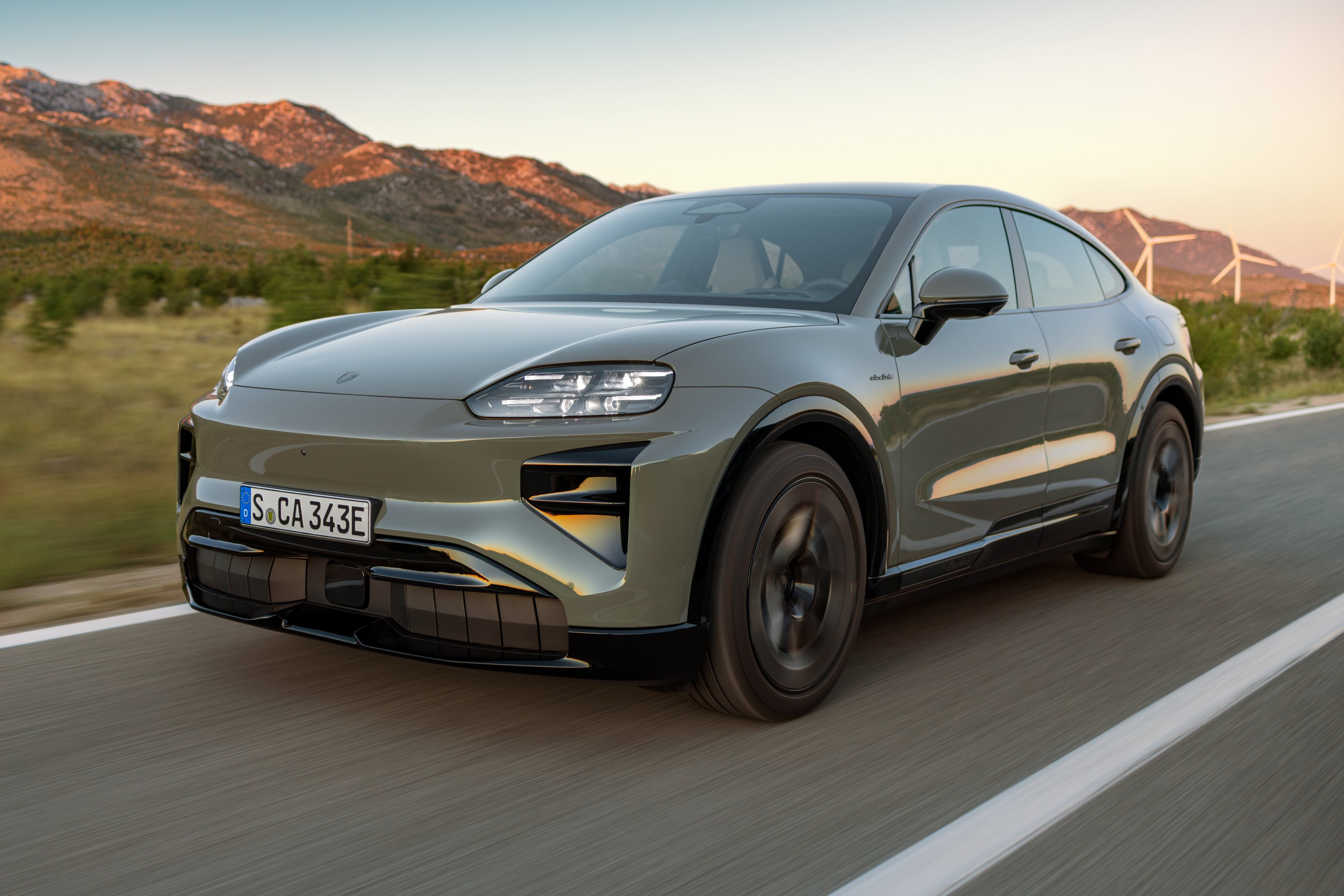 Porsche Cayenne Coup&eacute; el&eacute;trico
