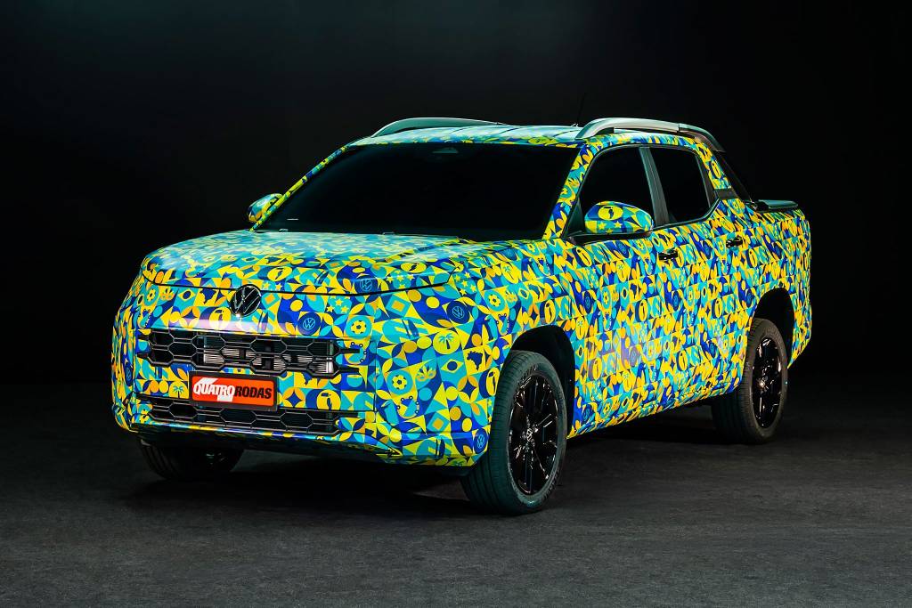 VW Tukan tem camuflagem exclusiva em missão pré Copa do Mundo
