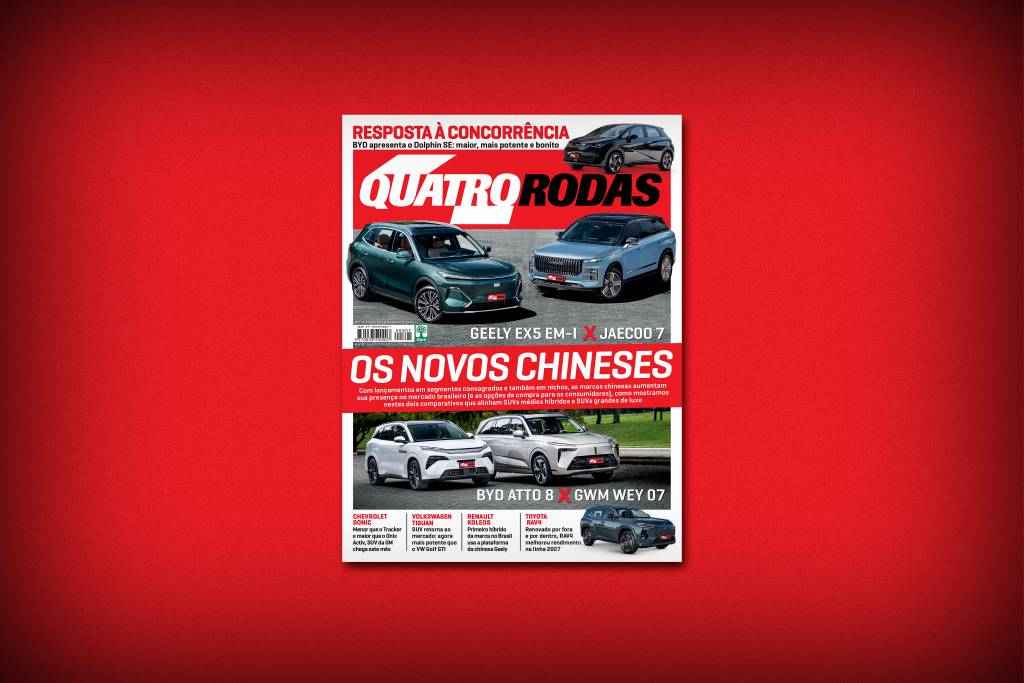 QR de maio: Geely EX5 EM-i enfrenta o Jaecoo 7; testamos o novo BYD Dolphin