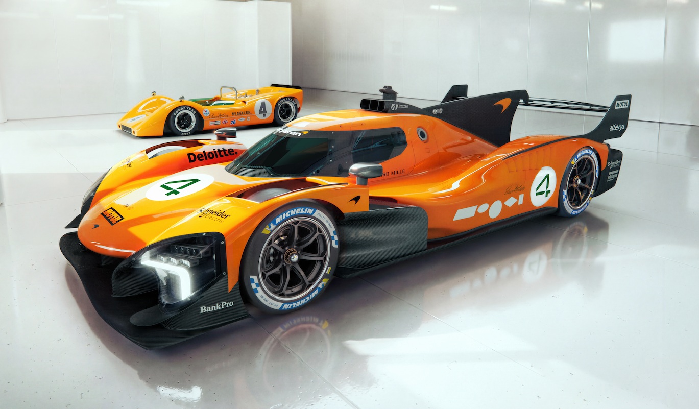 McLaren M6A e o McLaren MCL-HY