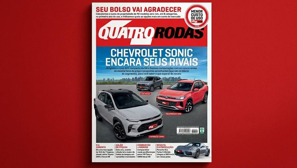 QR de junho: Chevrolet Sonic encara os rivais Fiat Pulse e VW Tera