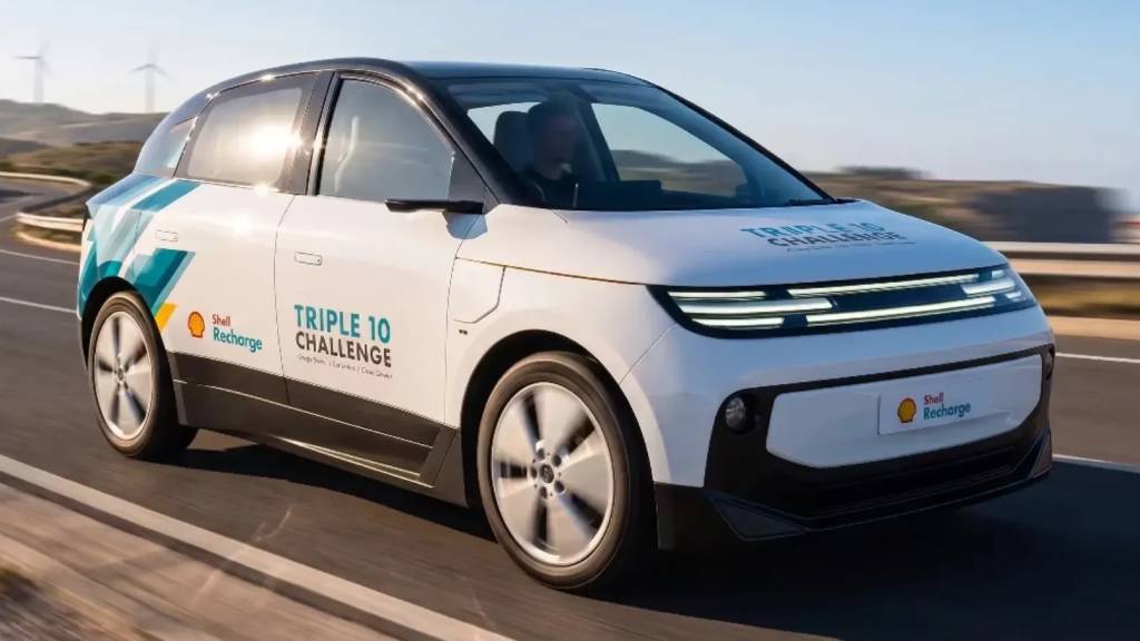 Carro elétrico da Shell tem bateria imersa em líquido e pode revolucionar a recarga rápida
