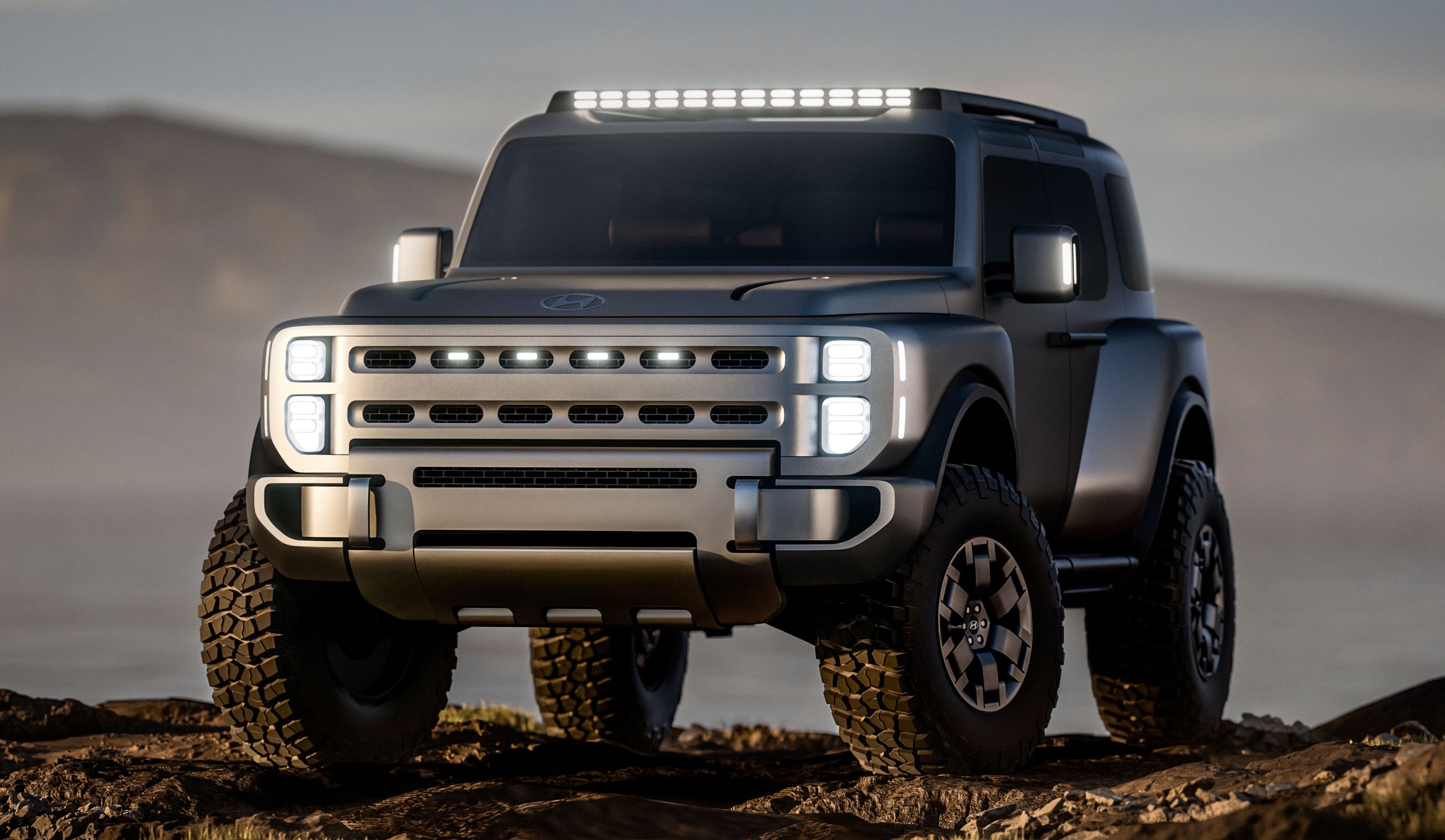 Hyundai registra SUV 4×4 raiz com jeito de Defender e que antecipa picape média
