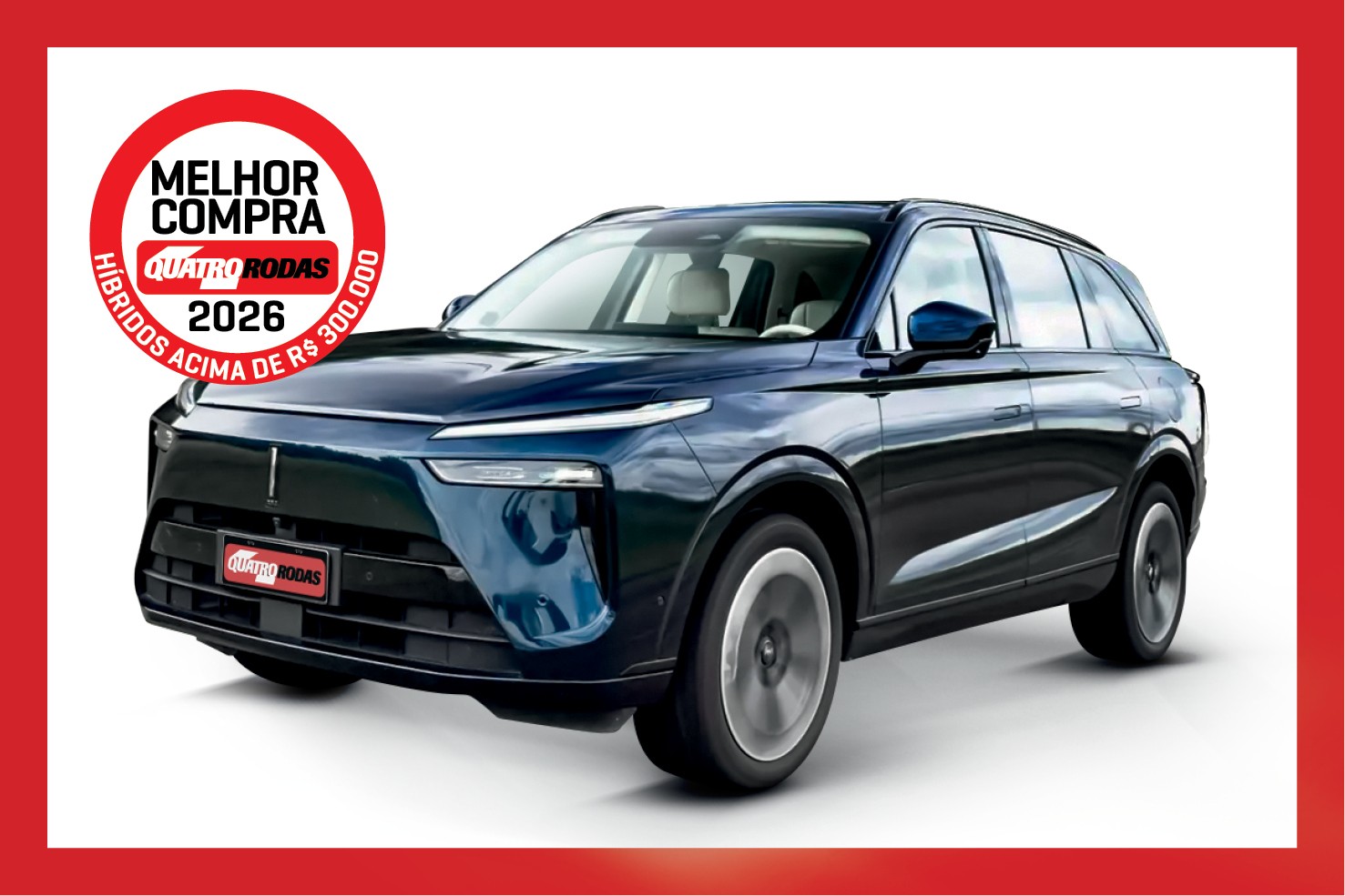 Os melhores carros híbridos acima de R$ 300.000 para comprar em 2026